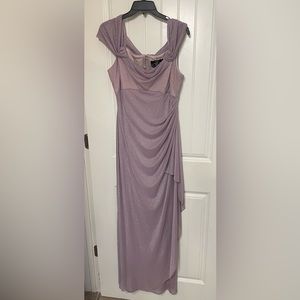 Gorgeous Alex evenings formal dress muave sparkles